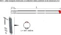 Szlaban FAAC B614 - zestaw z ramieniem "S" 6000mm FAAC