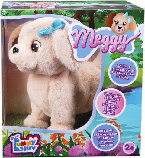 Tm Toys Maskotka interaktywna Puppy Luv Piesek Labrador Meggy