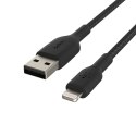 Belkin CAA002BT3MBK kabel Lightning 3 m Czarny Belkin