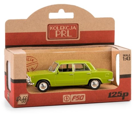 Daffi Pojazd PRL FIAT 125P - Zielony