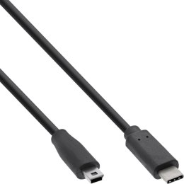 InLine 35753 kabel USB USB 2.0 3 m USB C Mini-USB B Czarny InLine