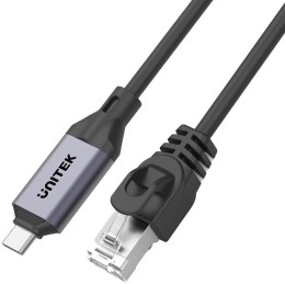 Kabel Ethernet USB C RJ-45 LAN przewód sieciowy 1m UNITEK