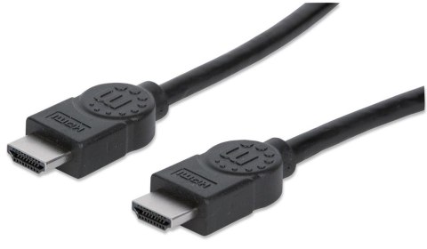 Manhattan 323192 kabel HDMI 1 m HDMI Typu A (Standard) Czarny Manhattan