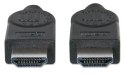 Manhattan 323192 kabel HDMI 1 m HDMI Typu A (Standard) Czarny Manhattan