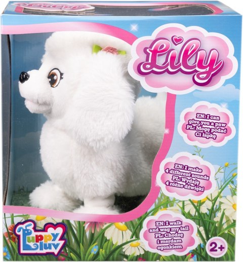 Tm Toys Maskotka interaktywna Puppy Luv Piesek Lily