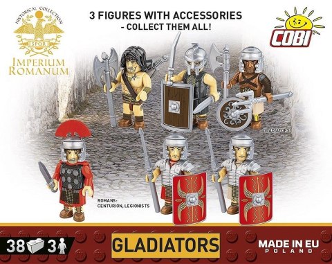 Cobi Klocki Klocki Imperium Romanum - Gladiatorzy 3 figurki