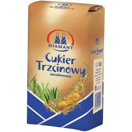 Diamant Cukier trzcinowy Diamant 1kg sypki