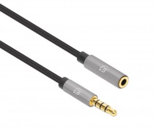 Manhattan 356053 kabel audio 5 m 3.5mm Czarny Manhattan