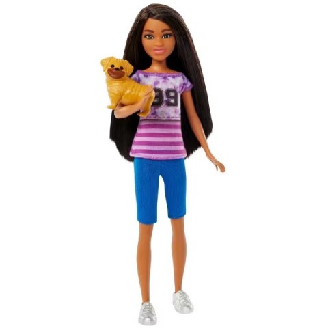 Mattel Lalka Barbie Ligaya z pieskiem filmowa