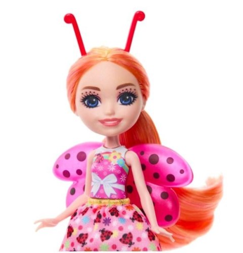 Mattel Lalka Enchantimals Biedronka z figurką