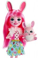 Mattel Lalka Enchantimals + Zwierzątko, Bree Bunny