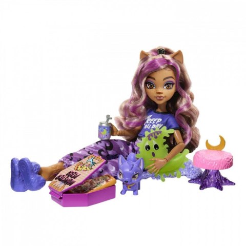 Mattel Lalka Monster High Pidżama Party Clawdeen Wolf