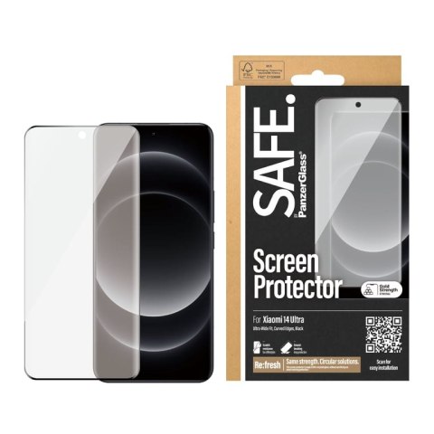 PanzerGlass SAFE. Screen Protector Xiaomi 14 Ultra Ultra-Wide Fit Przezroczysta ochrona ekranu 1 szt. PanzerGlass