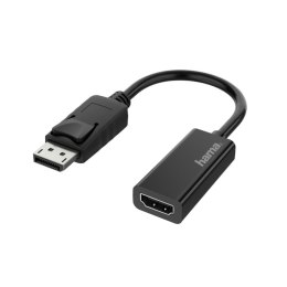 Hama 00200335 adapter kablowy DisplayPort HDMI Czarny Hama