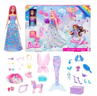 Mattel Kalendarz adwentowy Barbie Dreamtopia