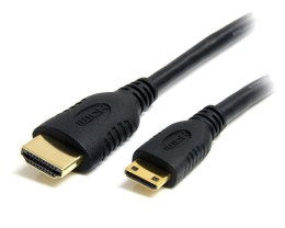 StarTech HDACMM1M kabel HDMI 1 m HDMI Typu A (Standard) HDMI Type C (Mini) Czarny StarTech.com