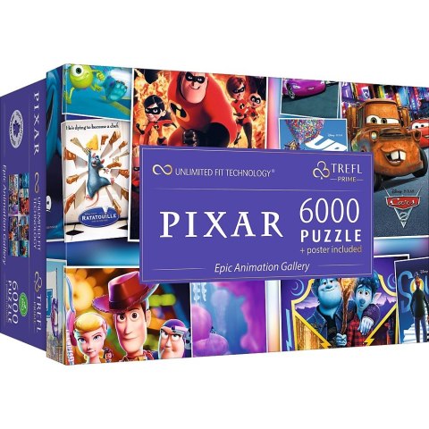 Trefl Puzzle 6000 elementów Disney Pixar Collection