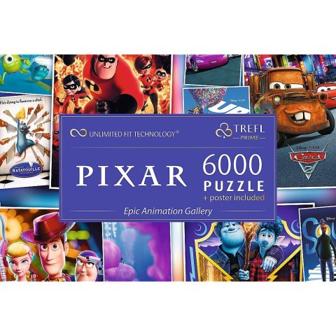 Trefl Puzzle 6000 elementów Disney Pixar Collection