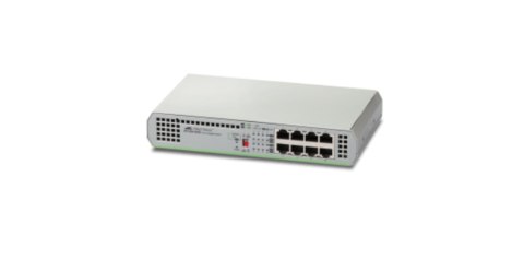 Allied Telesis AT-GS910/8E-50 Nie zarządzany Gigabit Ethernet (10/100/1000) Szary Allied Telesis