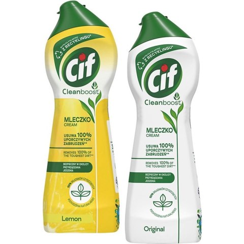 CIF Mleczko do czyszczenia Cif Cleanboost 300g Lemon, (A)