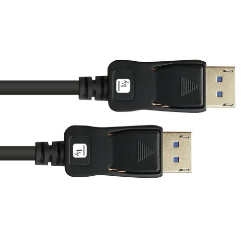 Techly ICOC-DSP-A21-010 kabel DisplayPort 1 m Czarny Techly