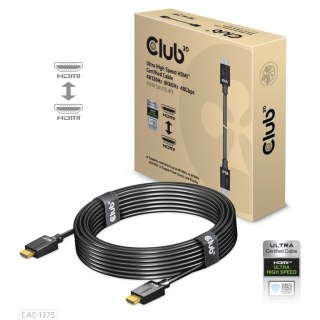 CLUB3D CAC-1375 kabel HDMI 5 m HDMI Typu A (Standard) Czarny CLUB3D