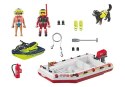 Playmobil Zestaw figurek Action Heroes 71464 Łódź straży pożarnej ze skuterem wodnym