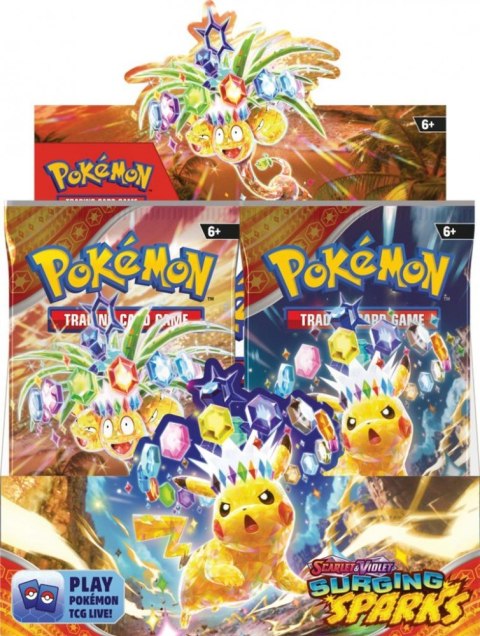 Pokemon TCG Karty Scarlet & Violet - Surging Sparks - Booster Box (36)