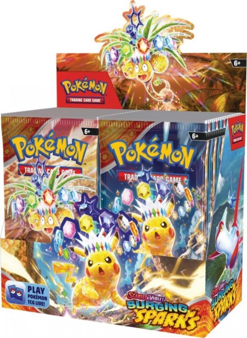 Pokemon TCG Karty Scarlet & Violet - Surging Sparks - Booster Box (36)