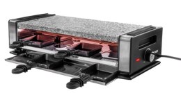 Unold 48760 grill raclette 8 os. 1200 W Czarny, Stal nierdzewna Unold