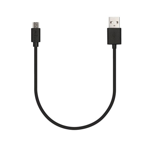 Veho VCL-001-M-20CM kabel USB 0,2 m USB 2.0 USB A Micro-USB B Czarny Veho