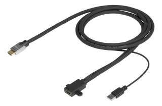 Vivolink PROHDMIHDMFM3-LSZH kabel HDMI 3 m HDMI Typu A (Standard) Czarny Vivolink