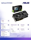 Asus Karta graficzna GeForce DUAL GTX 1660 SUPER EVO OC 6GB 192BIT GDDR6 DP/HDMI/DVI-D