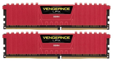 Corsair DDR4 Vengeance LPX 16GB/2666(2*8GB) CL16-18-18-35 RED 1,20V 