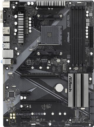 ASRock Płyta główna B450 PRO4 R2.0 AM4 4DDR4 DP/HDMI M.2 USB3.2 ATX