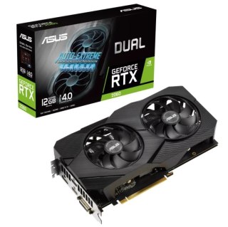 Asus Karta graficzna GeForce RTX 2060 DUAL EVO 12GB GDDR6 192bit 2HDMI/DP/DVI