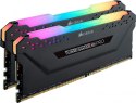 Corsair Pamięć DDR4 Vengeance RGB 32GB/3600(2*16GB) BLACK CL18