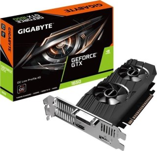 Gigabyte Karta graficzna GeForce GTX 1650 OC LP 4GB 128bit GDDR5 HDMI/DP/DVI