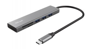 Trust CZYTNIK KART HALYX FAST USB-C HUB CARD READER