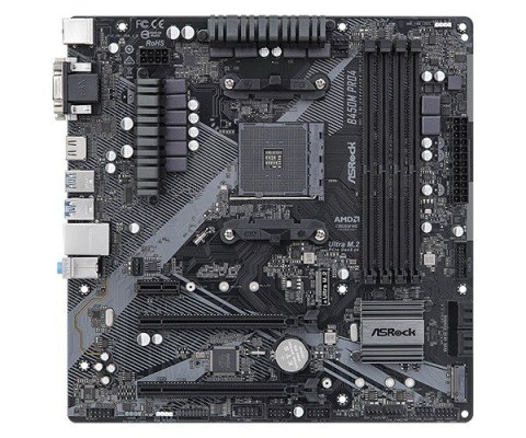 ASRock Płyta główna B450M PRO4 R2.0 AM4 4DDR4 HDMI uATX