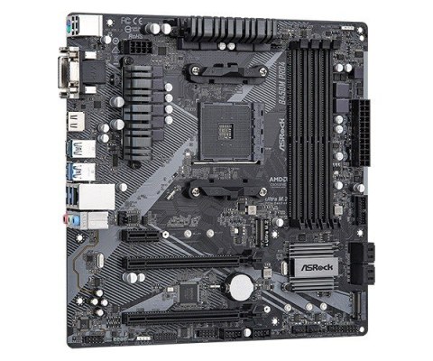 ASRock Płyta główna B450M PRO4 R2.0 AM4 4DDR4 HDMI uATX