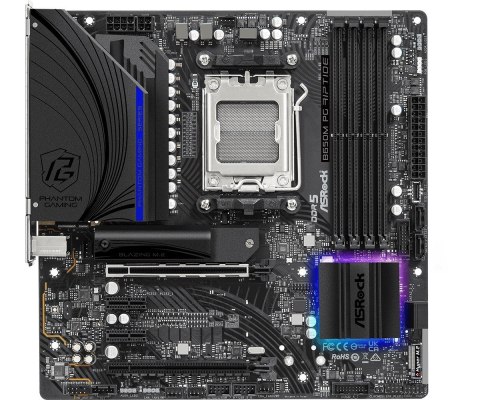 ASRock Płyta główna B650M PG RIPTIDE AM5 4DDR5 HDMI/DP mATX