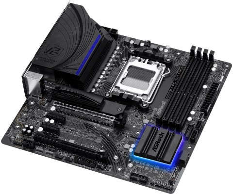 ASRock Płyta główna B650M PG RIPTIDE AM5 4DDR5 HDMI/DP mATX