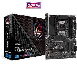 ASRock Płyta główna Z790 PG LIGHTNING S1700 4DDR5 HDMI M2 ATX