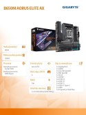 Gigabyte Płyta główna B650M AORUS ELITE AX AM5 4DDR5 HDMI/DP mATX