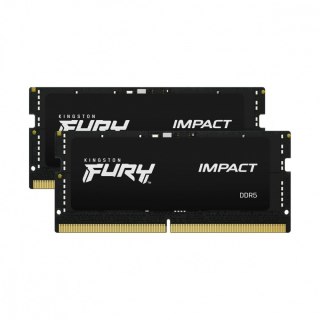 Kingston Pamięć DDR5 SODIMM Fury Impact 16GB(2* 8GB)/4800 CL38