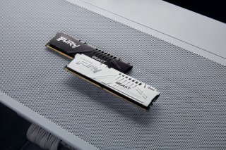 Kingston Pamięć DDR5 Fury Beast 32GB(1*32GB)/6000 CL36 biała