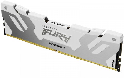 Kingston Pamięć DDR5 Fury Renegade 16GB(1*16GB)/7200 CL38 biała