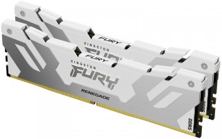 Kingston Pamięć DDR5 Fury Renegade 32GB(2*16GB)/6400 CL32 biała