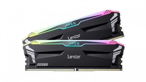 Lexar Pamięć DDR5 ARES RGB Gaming 32GB(2*16GB)/6400 czarna